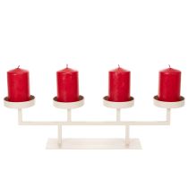 Article Chandelier moderne avec quatre coupelles, 47 cm