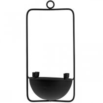 Article Bougeoir suspendu Bougeoir sapin noir H30,5cm