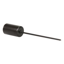 Article Bougeoir Couronne de l'Avent bougeoir noir 2,2×4cm 4 pcs