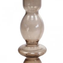 Chandelier en verre chandelier bâton chandelier 18.5cm 2pcs