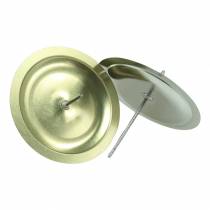 Article Bougeoir avec épine dorée Ø6cm 36 pcs