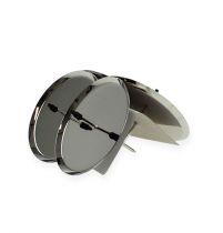 Article Bougeoir argent Ø7cm 4pcs