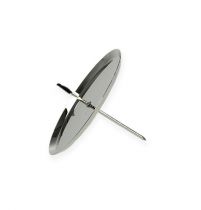 Article Bougeoir argent Ø8cm 4 pcs