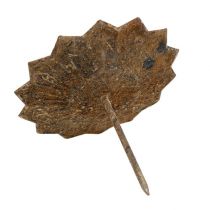 Article Bougeoir pour photophore à coller marron H8,5 cm 4 pièces