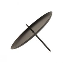 Article Bougeoir enfichable noir Bougeoir de l&#39;Avent Ø6cm 4 pcs