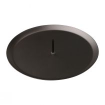 Article Bougeoir enfichable noir Bougeoir de l'Avent Ø6cm 4 pcs