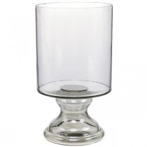 Article Wind light glass bougie verre teinté, clair Ø20cm H36.5cm