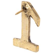 Article Épingles à bougies de l'Avent, chiffres 1 à 4, lot de 4, 4 cm, 4 pièces