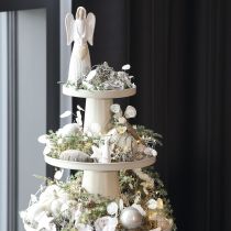 Article Branche de pin artificielle avec pommes de pin, branche décorative, artificielle, 80 cm, 3 pièces