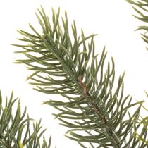 Article Branche de Noël artificielle, branche décorative avec pommes de pin