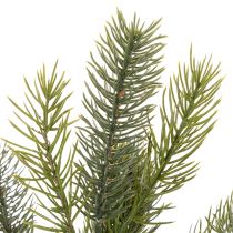 Article Branche de sapin artificielle décorée d'un cône, 41 cm