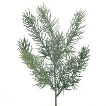 Article Branche de pin artificielle avec neige, branche décorative 40cm