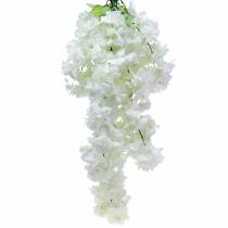 Article Branche de fleur de cerisier à 5 branches blanche artificielle 75cm