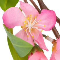 Article Branche artificielle de cerisier en fleurs, touche printanière pour la maison, 125 cm