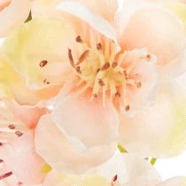 Article Branche décorative fleurie avec de délicates fleurs de cerisier, 83 cm, 3 pièces