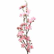 Article Branche de fleurs de cerisier rose 105cm