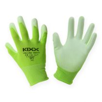 Article Gants de jardin en nylon Kixx taille 8 vert clair, citron vert