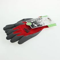 Article Gants de jardin en nylon Kixx taille 10 rouge, gris
