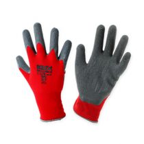 Article Gants de jardin en nylon Kixx taille 8 rouge, gris