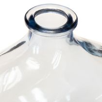 Article Petit vase en verre transparent moderne mini vase en verre 11 × 6 × 10 cm 3 pièces