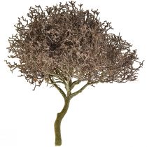 Branche de corail plantes artificielles givrées décoration hivernale Ø23cm