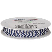 Article Ruban/cordon rayé pour cadeaux, idéal pour la décoration créative, 3 mm d'épaisseur, 20 m de long.