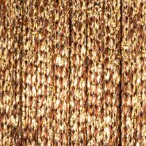Article Cordon décoratif brillant en rouleau pour loisirs créatifs et décoration, 3 mm d'épaisseur, 20 m de long