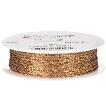 Article Cordon décoratif brillant en rouleau pour loisirs créatifs et décoration, 3 mm d'épaisseur, 20 m de long
