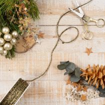 Article Cordon brillant pour emballage cadeau et décoration, 3 mm, 20 m