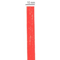 Article Ruban frisé rouge, emballage cadeau durable, rouleau de 10 mm x 100 m