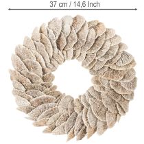 Article Couronne en éponge naturelle en forme d'arbre, 37 cm