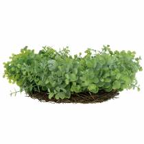 Article Couronne eucalyptus vert Ø36cm