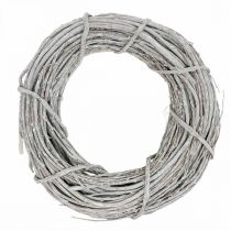 Guirlande déco blanchie à la chaux Ø35cm Shabby Chic guirlande de porte décoration de table