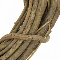 Couronne décorative en branches nature Ø35cm