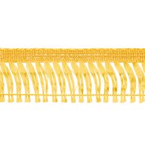Article Ruban à pompons et franges dorées autocollantes pour couronne, 40 mm x 25 m