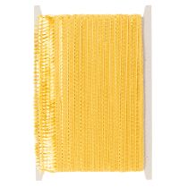 Article Ruban à pompons et franges dorées autocollantes pour couronne, 40 mm x 25 m
