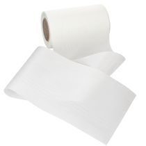 Article Ruban blanc pour couronne, 150 mm, 25 m
