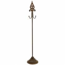 Article Porte-couronne porte-couronne aspect rouille antique 4 crochets 76cm