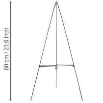 Article Support pour couronnes en métal vert foncé – jusqu'à 50 cm de diamètre