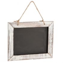 Article Tableau à suspendre vintage noir blanc 24,5×20cm 2pcs