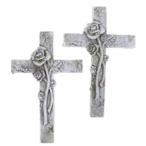 Décorations funéraires Croix 7,5cm x 11cm 4pcs