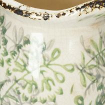 Article Pichet à planter, style vintage, rustique, 16 cm
