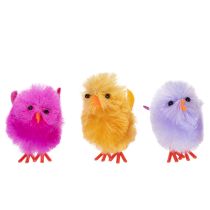 Article Ensemble de poussins de Pâques pour des décorations et des créations printanières joyeuses, 4 cm, 10 pièces