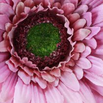 Article Fleurs artificielles Gerbera jardin fleurs artificielles violet 47cm