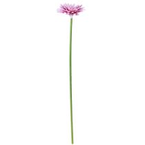 Article Fleurs artificielles Gerbera jardin fleurs artificielles violet 47cm