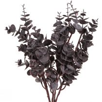 Article Branches Décoratives d&#39;Eucalyptus Artificiel Eucalyptus Violet 38cm 3pcs