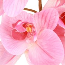 Article Orchidées artificielles roses, fleurs artificielles comme de vraies 56 cm, 3 pièces