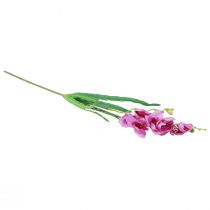 Article Fleurs de jardin artificielles freesia violet 58cm
