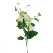 Article Pétunia fleurs de jardin artificielles blanches 85cm