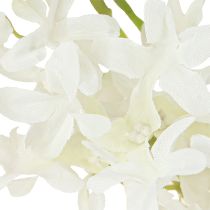 Article Branche de lilas artificielle Fleurs blanches L95cm